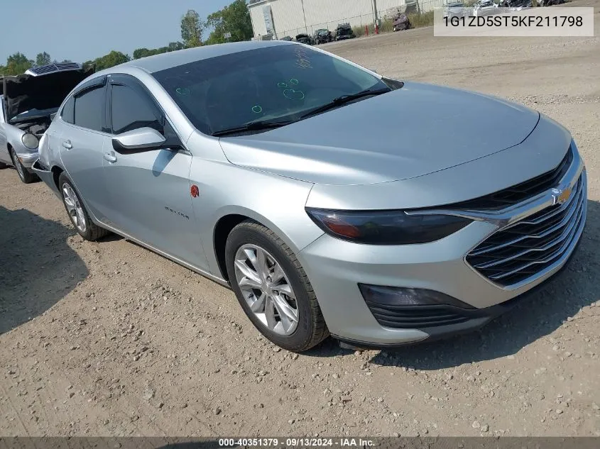 1G1ZD5ST5KF211798 2019 Chevrolet Malibu Lt