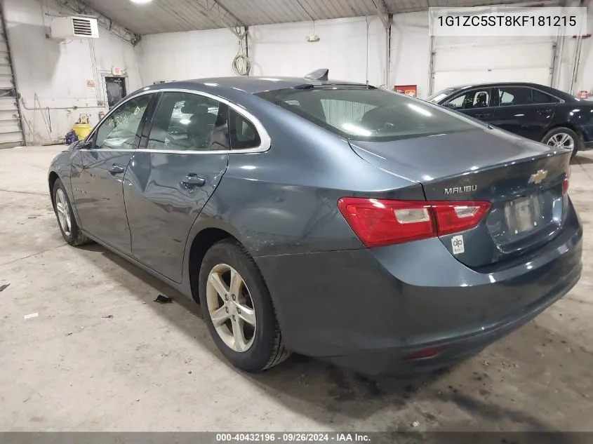 1G1ZC5ST8KF181215 2019 Chevrolet Malibu 1Fl