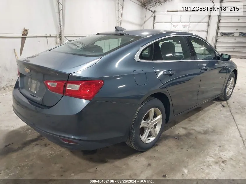 1G1ZC5ST8KF181215 2019 Chevrolet Malibu 1Fl