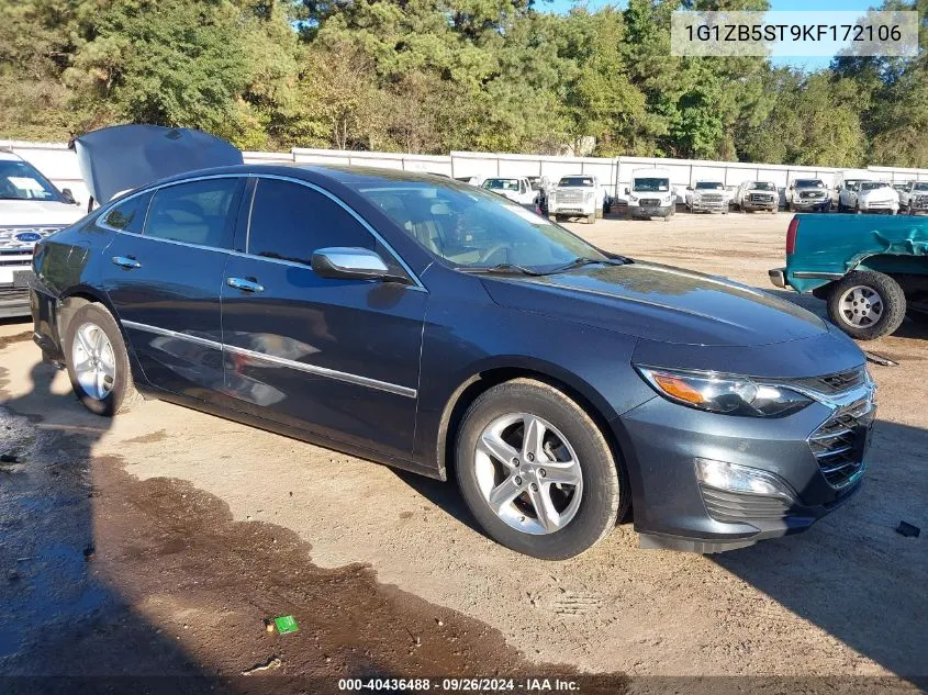 2019 Chevrolet Malibu Ls VIN: 1G1ZB5ST9KF172106 Lot: 40436488