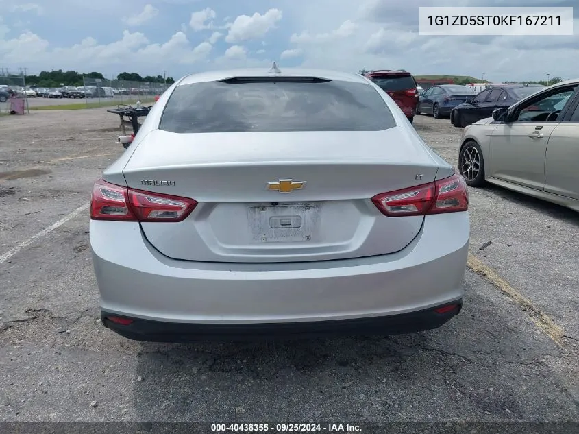 1G1ZD5ST0KF167211 2019 Chevrolet Malibu Lt