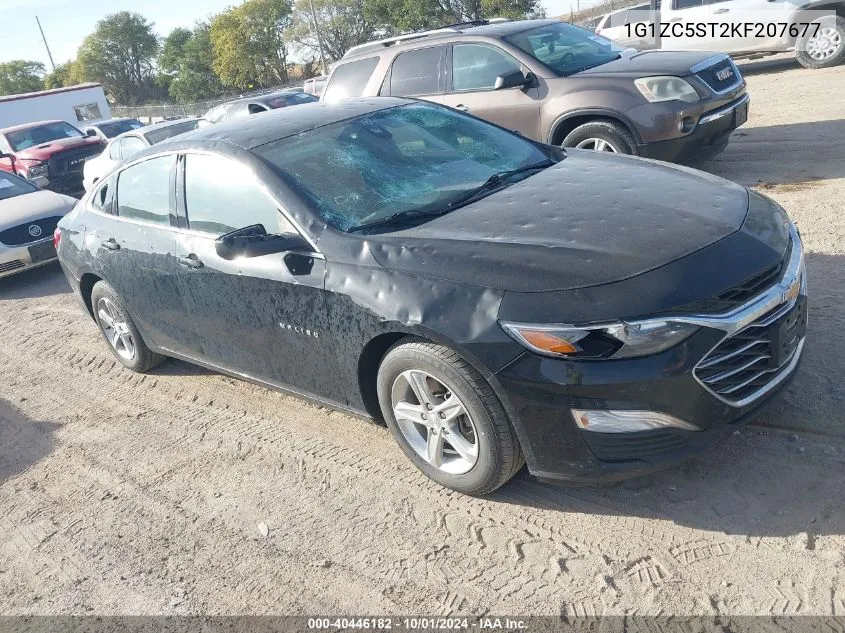 2019 Chevrolet Malibu 1Fl VIN: 1G1ZC5ST2KF207677 Lot: 40446182