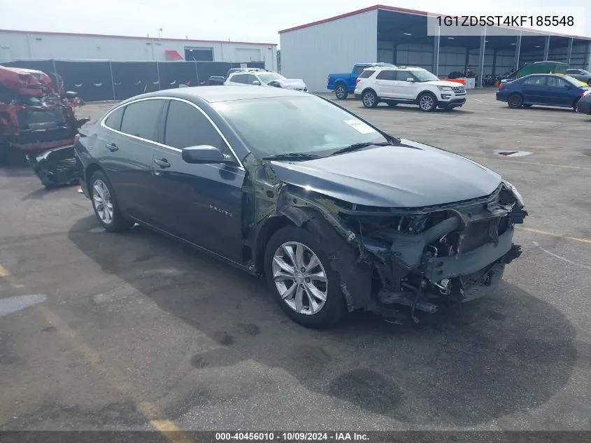 2019 Chevrolet Malibu Lt VIN: 1G1ZD5ST4KF185548 Lot: 40456010