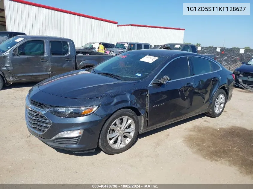 2019 Chevrolet Malibu Lt VIN: 1G1ZD5ST1KF128627 Lot: 40478798