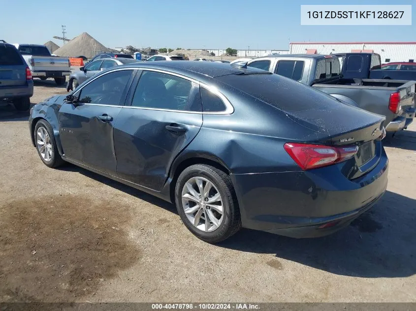 2019 Chevrolet Malibu Lt VIN: 1G1ZD5ST1KF128627 Lot: 40478798