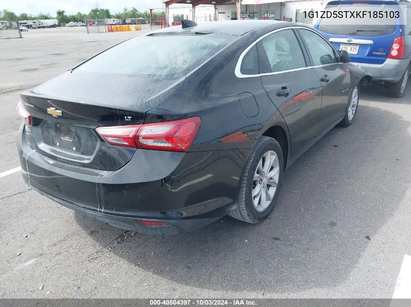 2019 Chevrolet Malibu Lt VIN: 1G1ZD5STXKF185103 Lot: 40504397