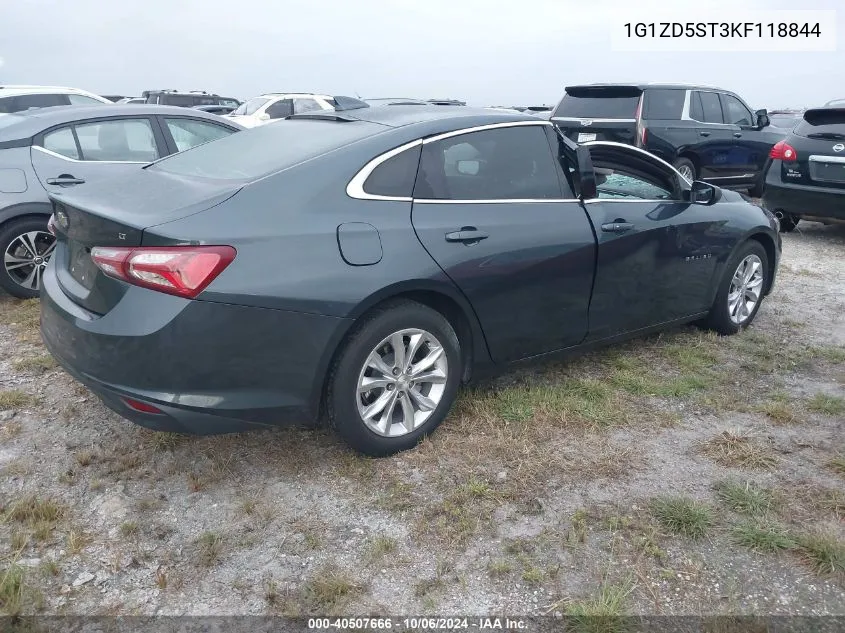 2019 Chevrolet Malibu Lt VIN: 1G1ZD5ST3KF118844 Lot: 40507666