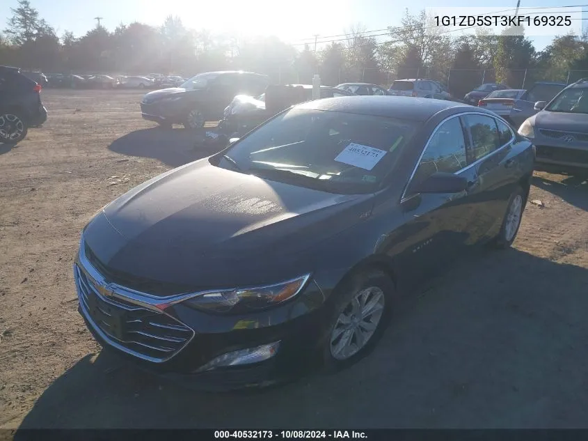 2019 Chevrolet Malibu Lt VIN: 1G1ZD5ST3KF169325 Lot: 40532173