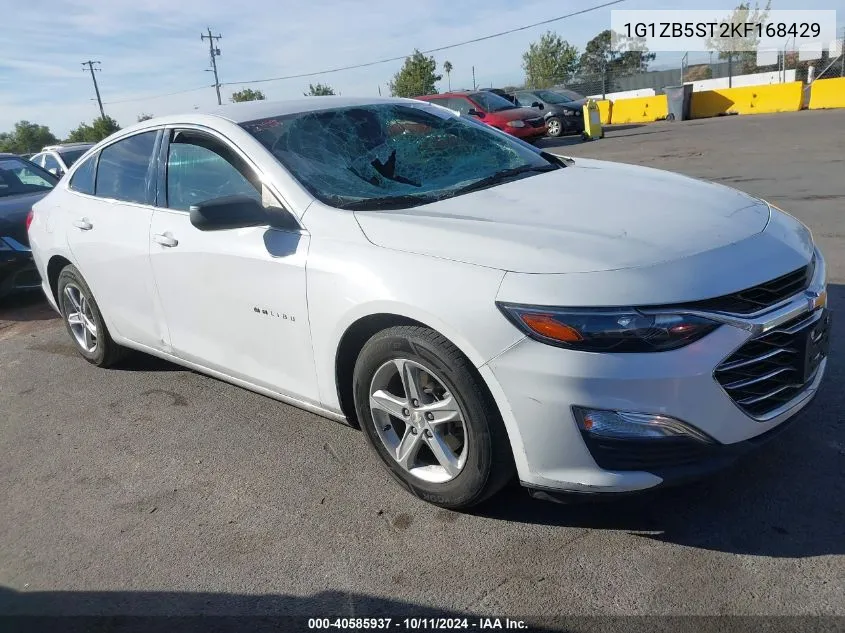 2019 Chevrolet Malibu 1Ls VIN: 1G1ZB5ST2KF168429 Lot: 40585937