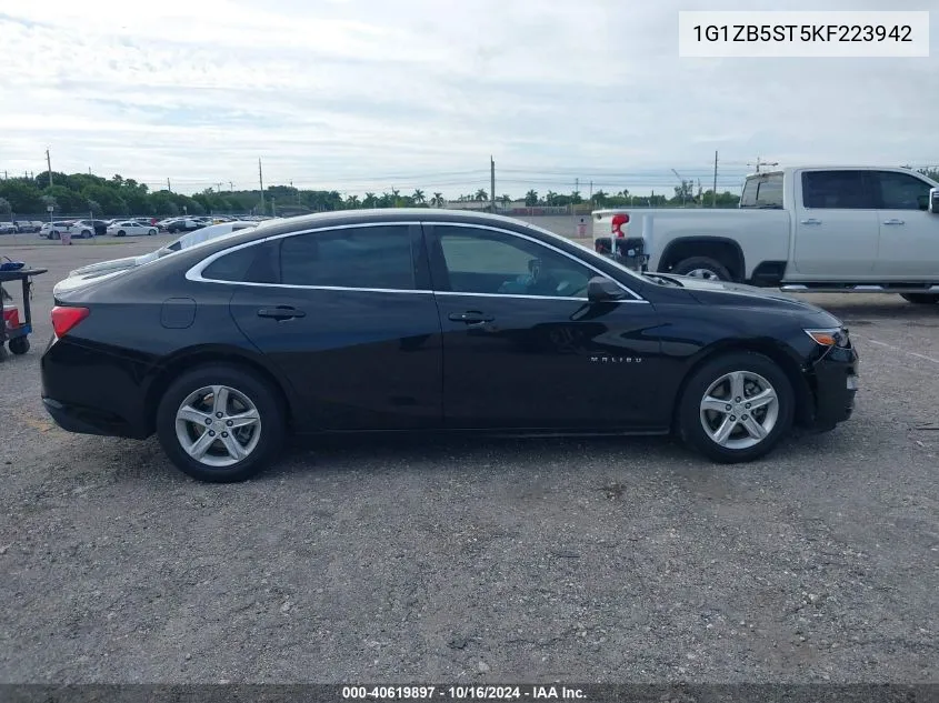 2019 Chevrolet Malibu 1Ls VIN: 1G1ZB5ST5KF223942 Lot: 40619897