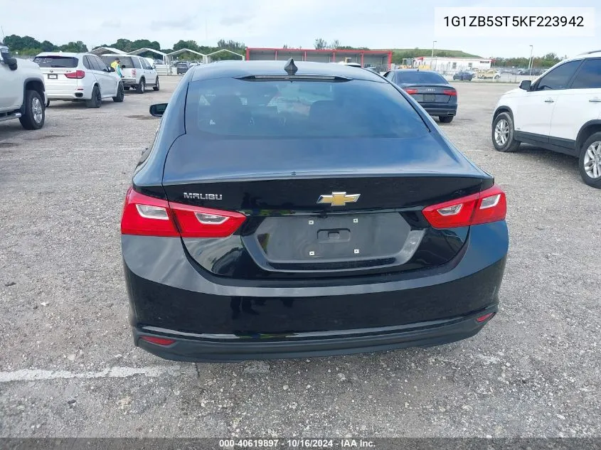 2019 Chevrolet Malibu 1Ls VIN: 1G1ZB5ST5KF223942 Lot: 40619897