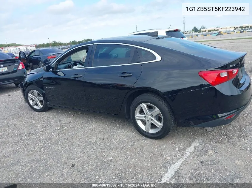 2019 Chevrolet Malibu 1Ls VIN: 1G1ZB5ST5KF223942 Lot: 40619897