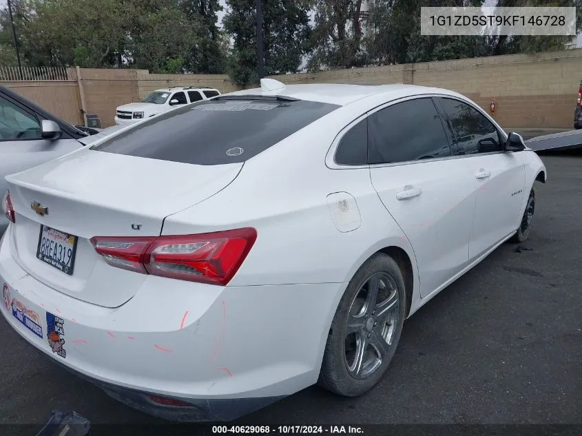 2019 Chevrolet Malibu Lt VIN: 1G1ZD5ST9KF146728 Lot: 40629068