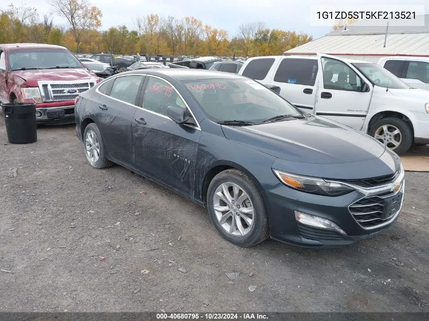 2019 Chevrolet Malibu Lt VIN: 1G1ZD5ST5KF213521 Lot: 40680795