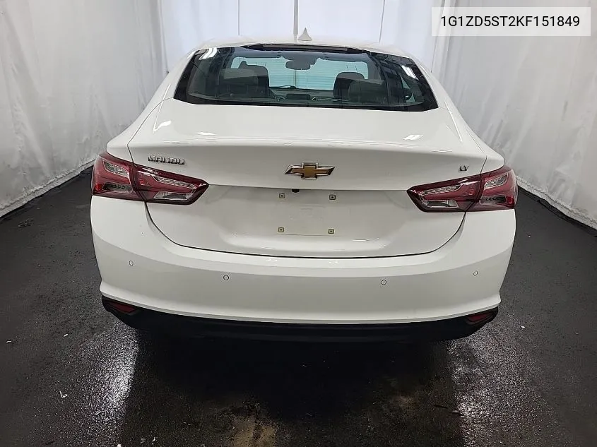 2019 Chevrolet Malibu Lt VIN: 1G1ZD5ST2KF151849 Lot: 40715539