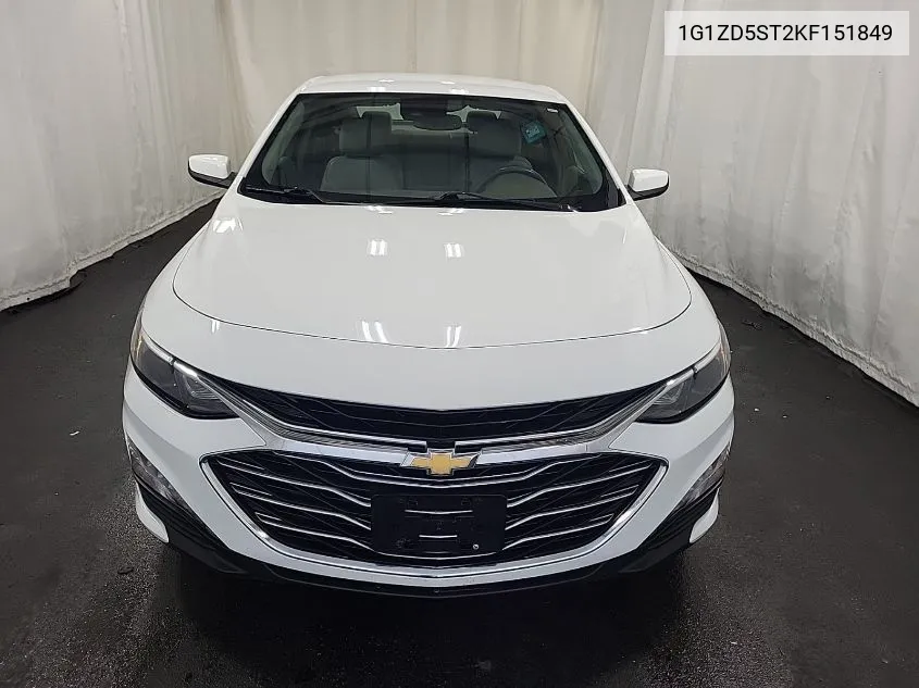 2019 Chevrolet Malibu Lt VIN: 1G1ZD5ST2KF151849 Lot: 40715539