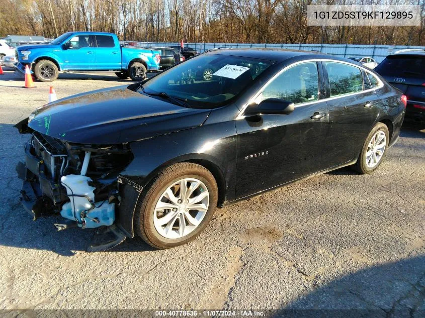 2019 Chevrolet Malibu Lt VIN: 1G1ZD5ST9KF129895 Lot: 40778636