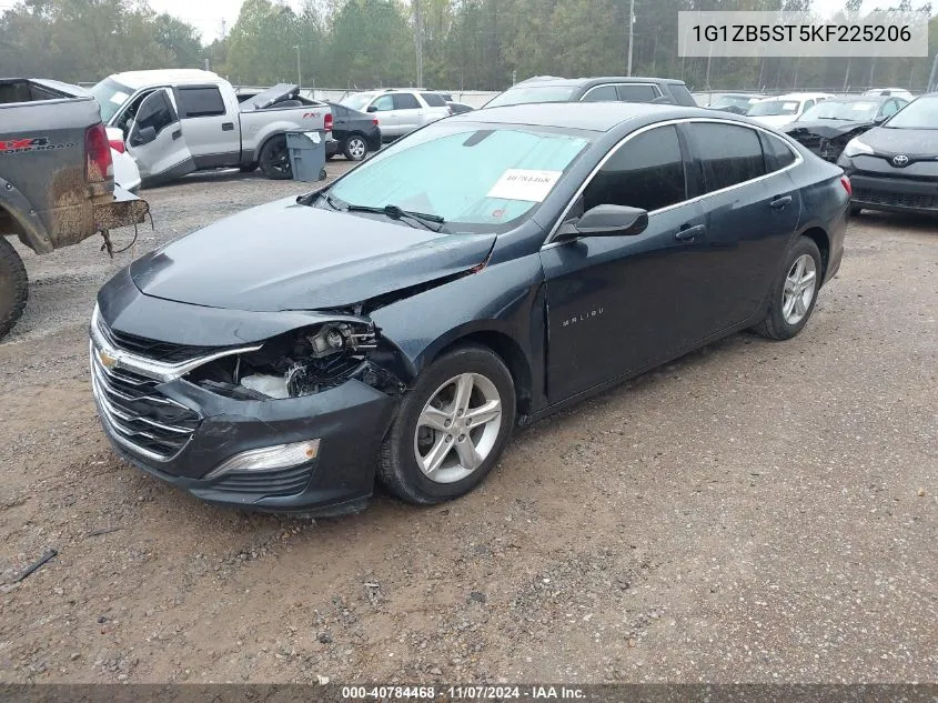 2019 Chevrolet Malibu Ls VIN: 1G1ZB5ST5KF225206 Lot: 40784468