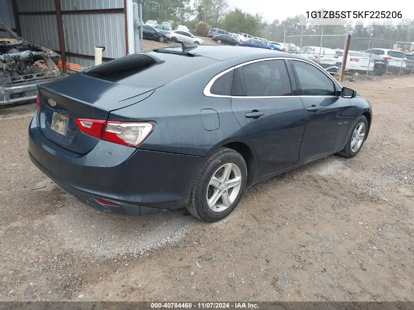 2019 Chevrolet Malibu Ls VIN: 1G1ZB5ST5KF225206 Lot: 40784468