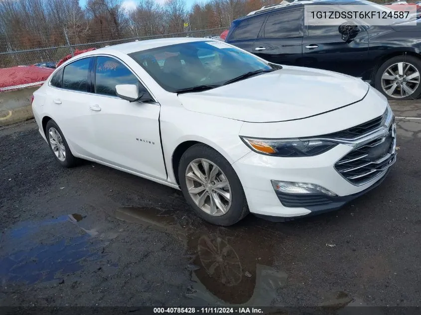 2019 Chevrolet Malibu VIN: 1G1ZDSST6KF124587 Lot: 40785428