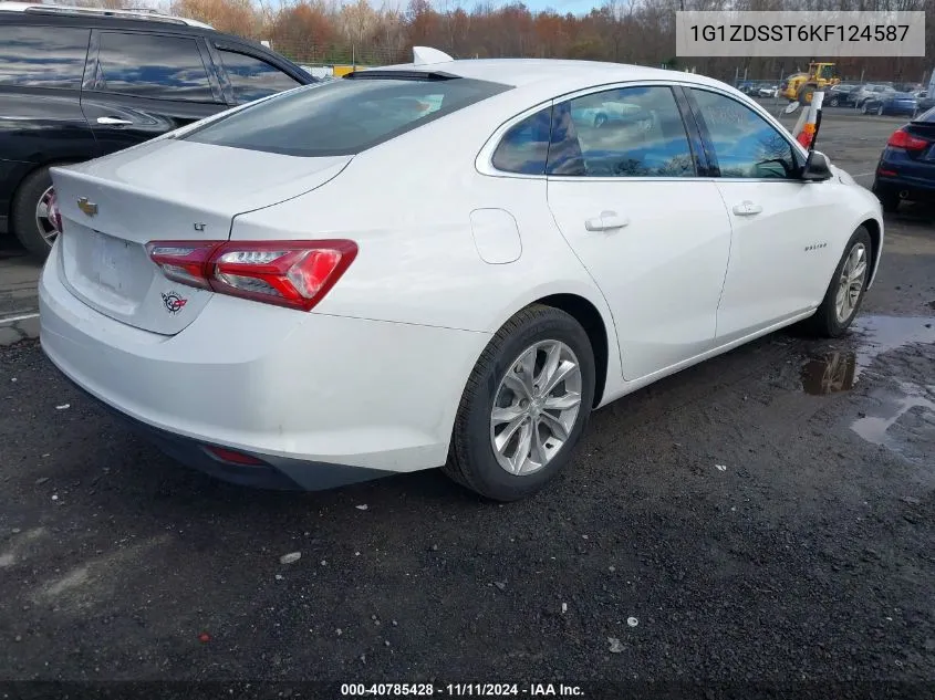 2019 Chevrolet Malibu VIN: 1G1ZDSST6KF124587 Lot: 40785428