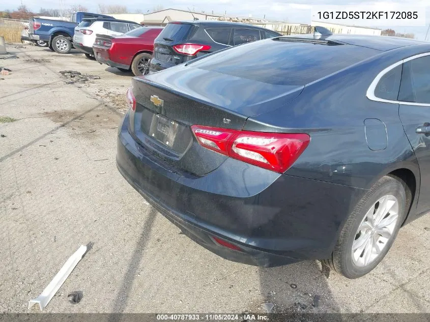 1G1ZD5ST2KF172085 2019 Chevrolet Malibu Lt