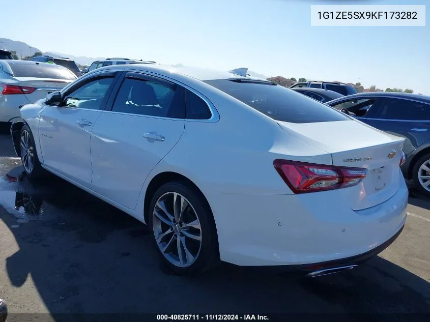 2019 Chevrolet Malibu Premier VIN: 1G1ZE5SX9KF173282 Lot: 40825711