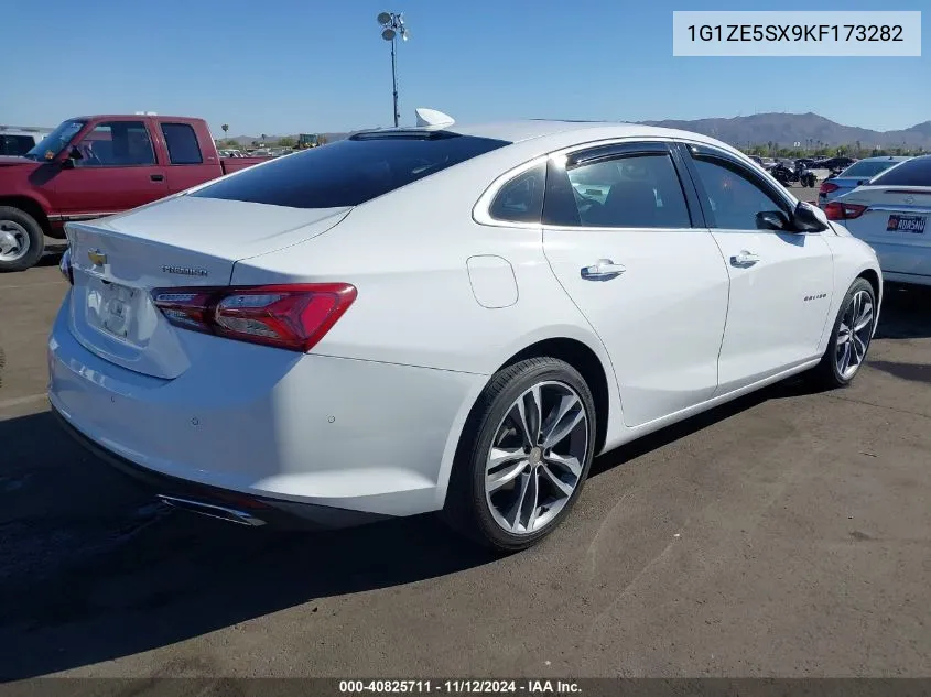 2019 Chevrolet Malibu Premier VIN: 1G1ZE5SX9KF173282 Lot: 40825711