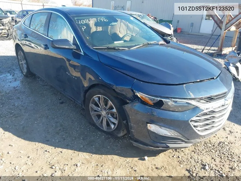 2019 Chevrolet Malibu Lt VIN: 1G1ZD5ST2KF123520 Lot: 40827196