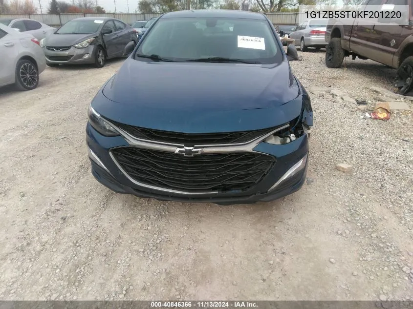 2019 Chevrolet Malibu Ls VIN: 1G1ZB5ST0KF201220 Lot: 40846366