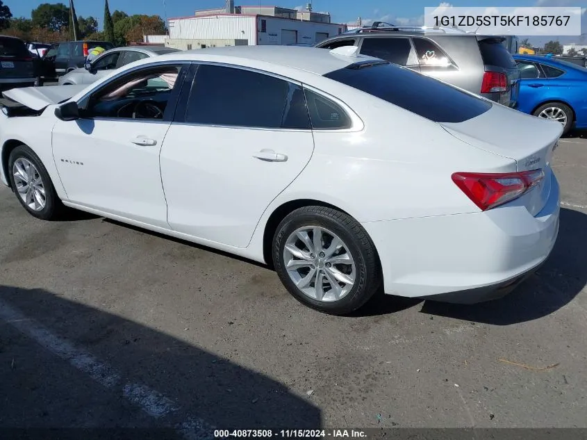 2019 Chevrolet Malibu Lt VIN: 1G1ZD5ST5KF185767 Lot: 40873508