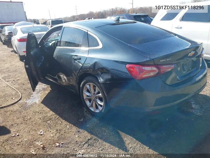 2019 Chevrolet Malibu Lt VIN: 1G1ZD5ST9KF118296 Lot: 40879812