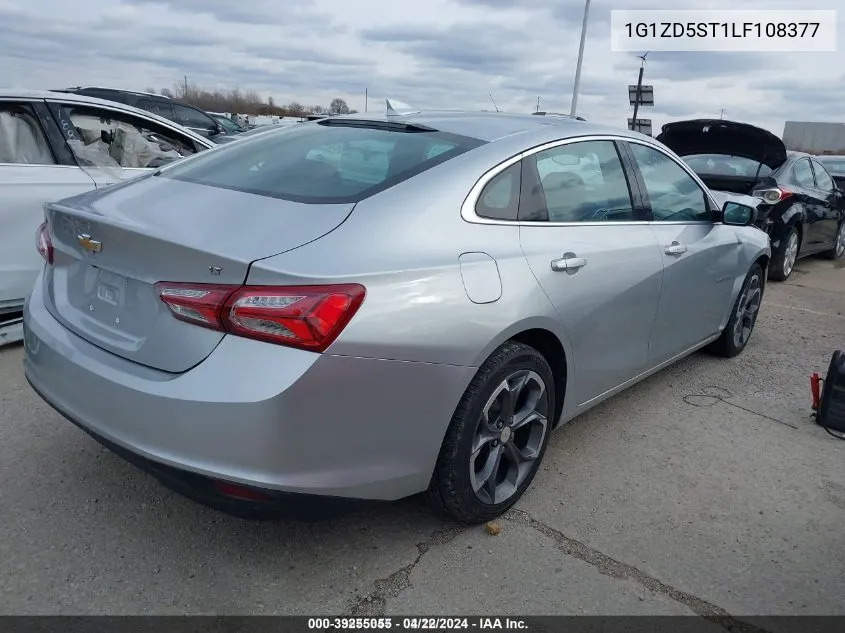 2020 Chevrolet Malibu Fwd Lt VIN: 1G1ZD5ST1LF108377 Lot: 39255055