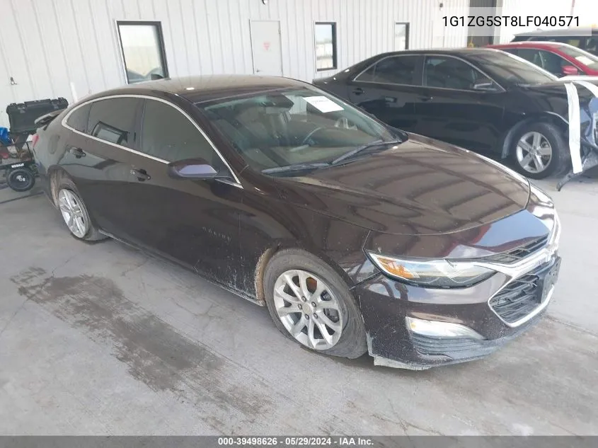 2020 Chevrolet Malibu Fwd Rs VIN: 1G1ZG5ST8LF040571 Lot: 39498626