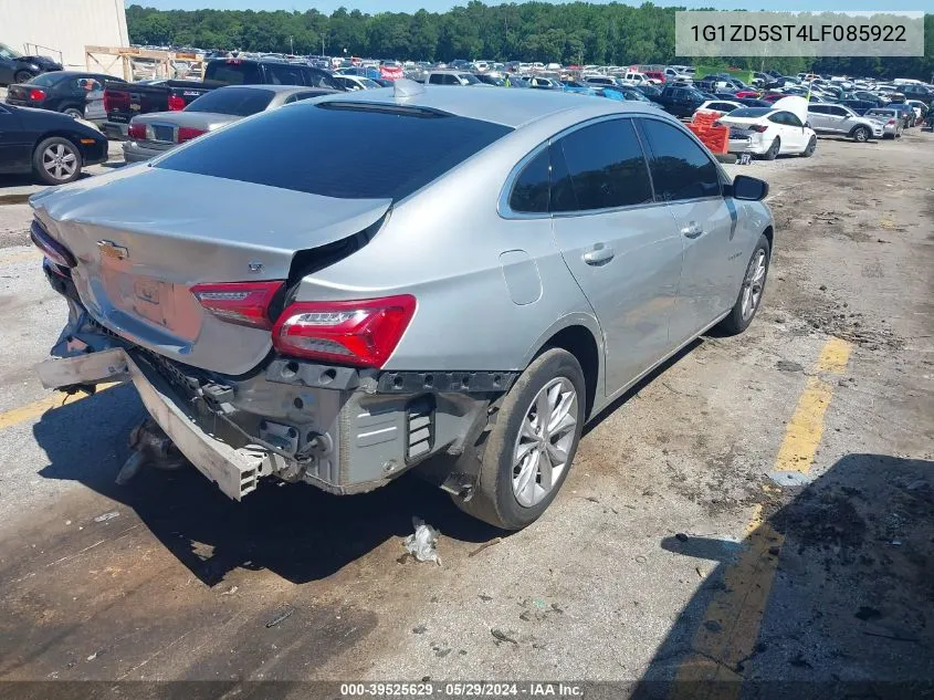 2020 Chevrolet Malibu Fwd Lt VIN: 1G1ZD5ST4LF085922 Lot: 39525629