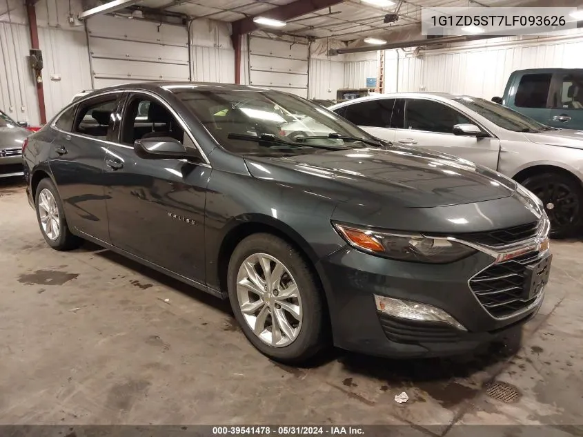 2020 Chevrolet Malibu Fwd Lt VIN: 1G1ZD5ST7LF093626 Lot: 39541478