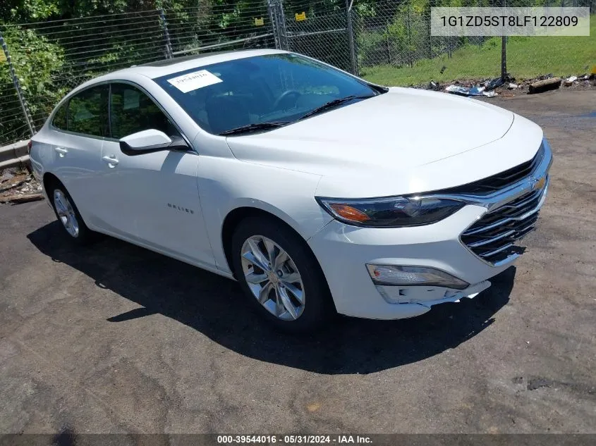 2020 Chevrolet Malibu Fwd Lt VIN: 1G1ZD5ST8LF122809 Lot: 39544016