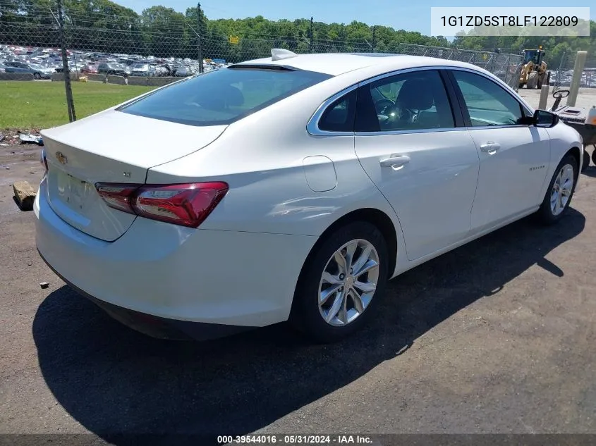 2020 Chevrolet Malibu Fwd Lt VIN: 1G1ZD5ST8LF122809 Lot: 39544016