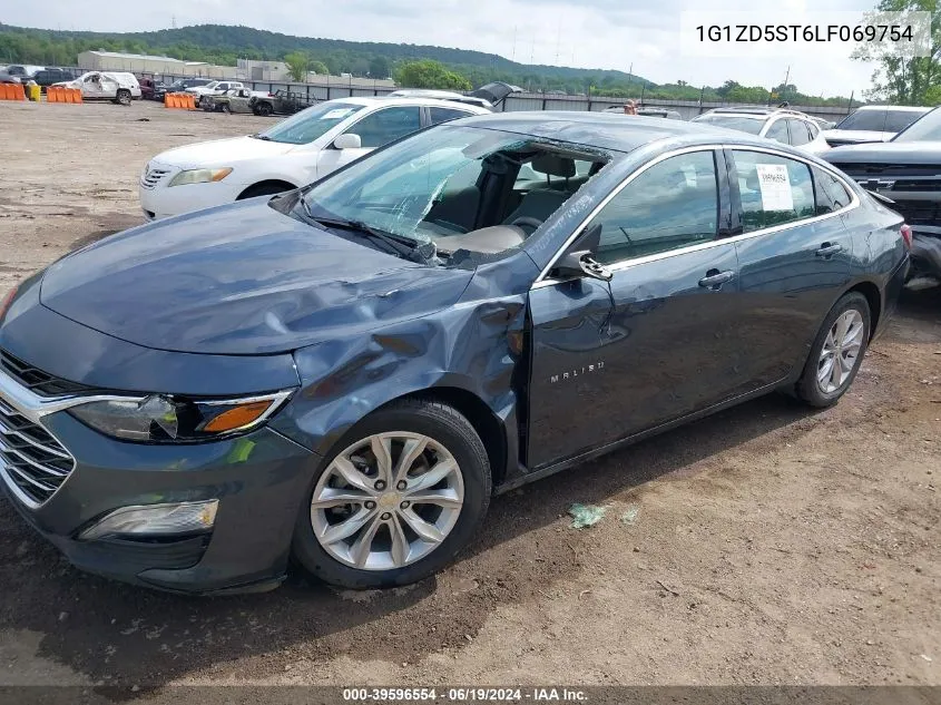 2020 Chevrolet Malibu Fwd Lt VIN: 1G1ZD5ST6LF069754 Lot: 39596554