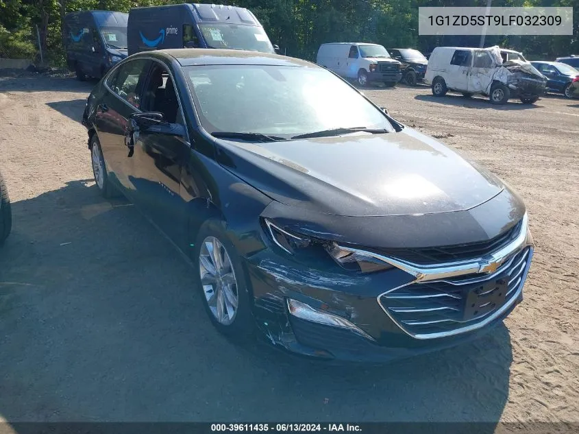 2020 Chevrolet Malibu Fwd Lt VIN: 1G1ZD5ST9LF032309 Lot: 39611435