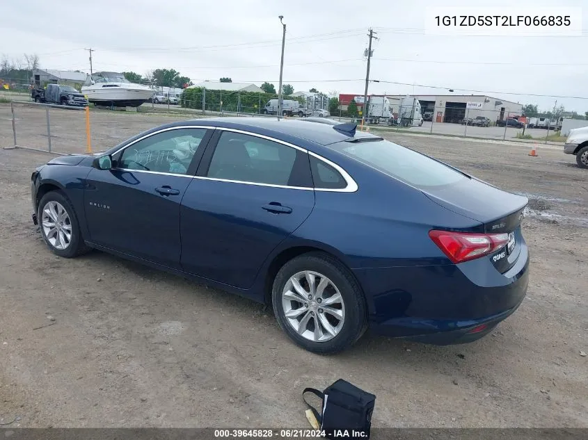 2020 Chevrolet Malibu Fwd Lt VIN: 1G1ZD5ST2LF066835 Lot: 39645828