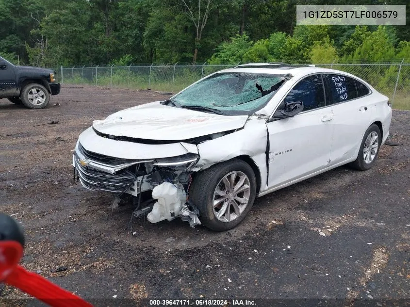 2020 Chevrolet Malibu Fwd Lt VIN: 1G1ZD5ST7LF006579 Lot: 39647171