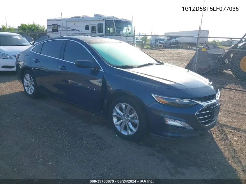 2020 Chevrolet Malibu Fwd Lt VIN: 1G1ZD5ST5LF077036 Lot: 39703879