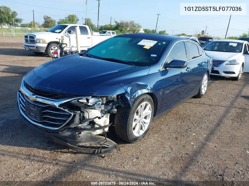 2020 Chevrolet Malibu Fwd Lt VIN: 1G1ZD5ST5LF077036 Lot: 39703879