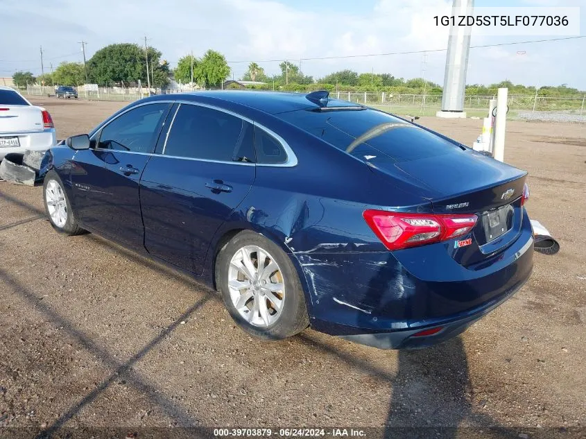 2020 Chevrolet Malibu Fwd Lt VIN: 1G1ZD5ST5LF077036 Lot: 39703879