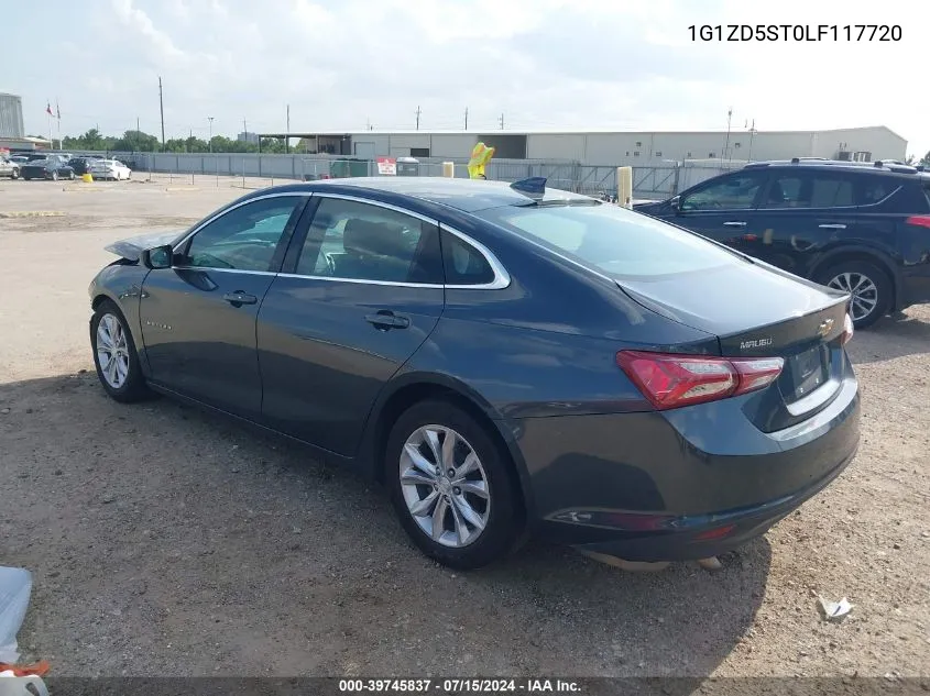 2020 Chevrolet Malibu Fwd Lt VIN: 1G1ZD5ST0LF117720 Lot: 39745837