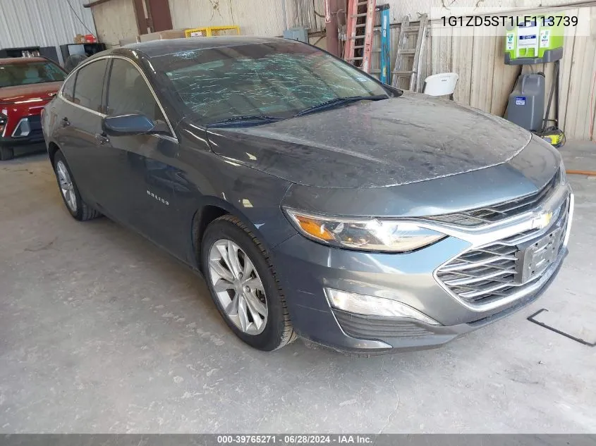 2020 Chevrolet Malibu Fwd Lt VIN: 1G1ZD5ST1LF113739 Lot: 39765271