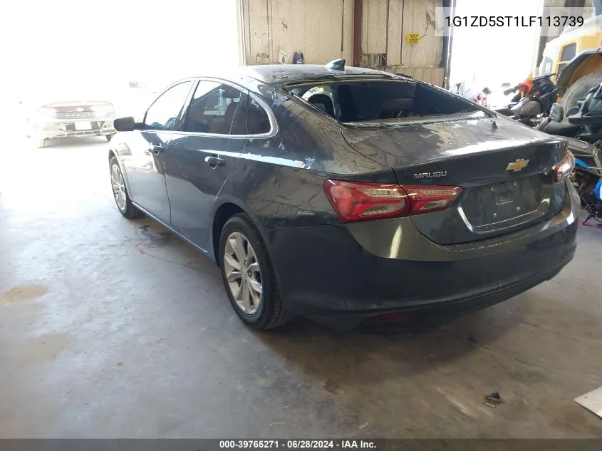 1G1ZD5ST1LF113739 2020 Chevrolet Malibu Fwd Lt