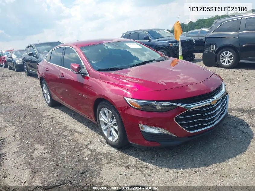 2020 Chevrolet Malibu Fwd Lt VIN: 1G1ZD5ST6LF025186 Lot: 39838403