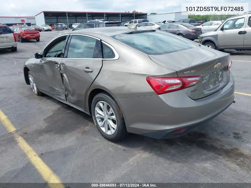 2020 Chevrolet Malibu Fwd Lt VIN: 1G1ZD5ST9LF072485 Lot: 39846593